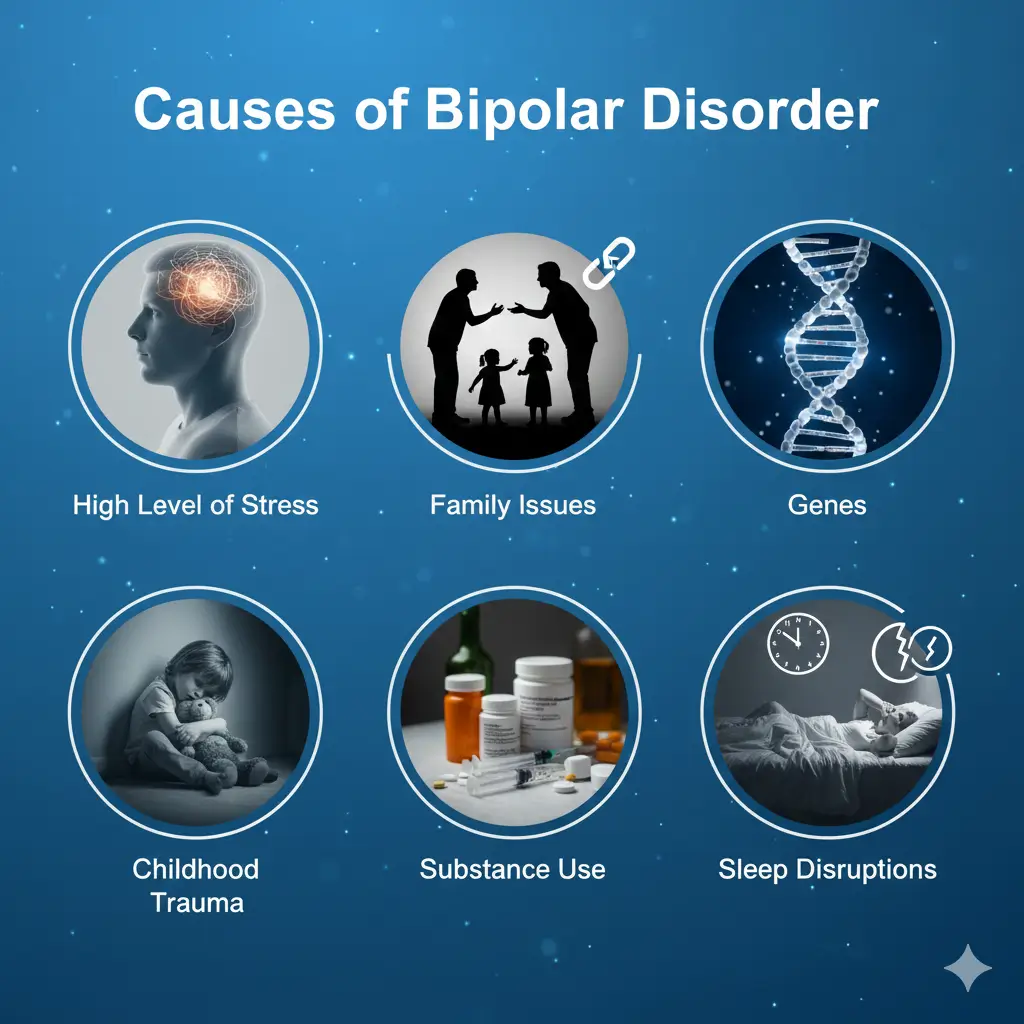 Causes of Bipolar disorder